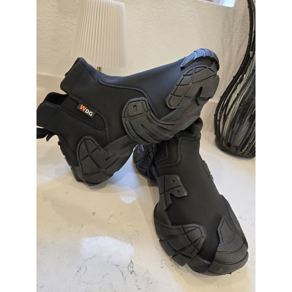 Men's Sport Boots Autumn Winter Wear Resistant Anti Slip Waterproof Zipper Shoes
